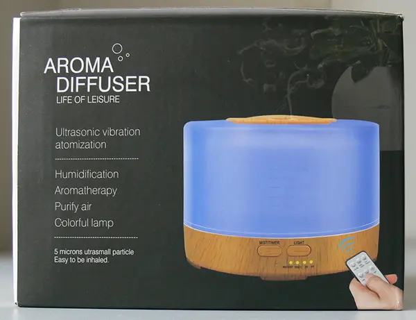 Photo de l’avis officiel: BF Aroma Diffuser Diffuseur d’arômes — risque: Choc électrique & Risque microbiologique