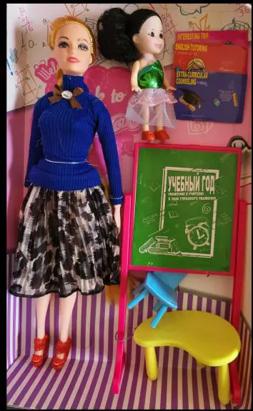 Foto do aviso oficial: Back To SCHOOL Boneca de plástico — risco: Químico