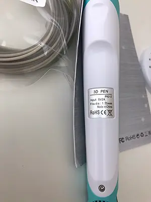 Foto dell’avviso ufficiale: 3D pen-2 Penna 3D — rischio: Rischio chimico & Ambiente
