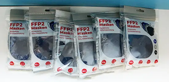 Foto uit de officiële melding: Mezorrison Health Science &amp; technology (Shenzen) Co., Ltd. Deeltjesfiltermasker — risico: Gezondheidsrisico/overige