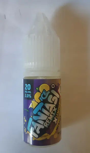 Zdjęcie z oficjalnego zgłoszenia: Fantasi Ice Fantasi Ice Nic Salts 20mg/ml (2%) 10ml volume Płyn do e-papierosa w pojemniku zapasowym — ryzyko: Chemiczne