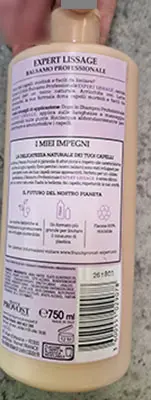 Foto dell’avviso ufficiale: Franck Postost Paris - Expert Lissage Balsamo per capelli — rischio: Rischio chimico