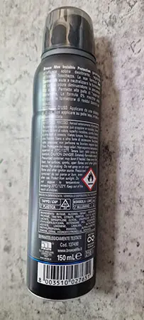Photo de l’avis officiel: Breeze man Breeze men - Invisible Protection Spray déodorant — risque: Risque chimique