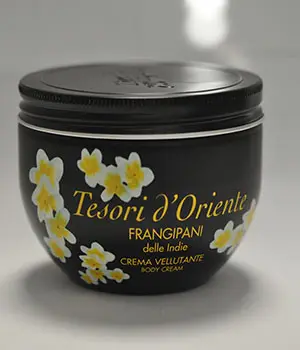 Photo de l’avis officiel: Tesori d'Oriente Crema vellutante Crème pour le corps — risque: Risque chimique