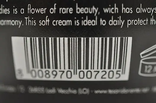Photo de l’avis officiel: Tesori d'Oriente Crema vellutante Crème pour le corps — risque: Risque chimique