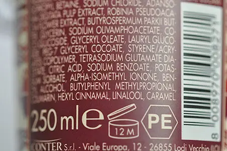 Photo de l’avis officiel: Tesori d'Oriente Doccia crema aromatico Crème de douche — risque: Risque chimique