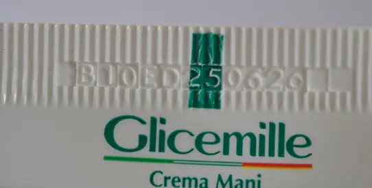 Photo de l’avis officiel: GLICEMILLE Glicemille nutriente Crème pour les mains — risque: Risque chimique (A12/01432/23)