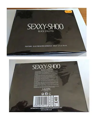 Photo de l’avis officiel: LAURELLE PARFUMS SEXXY-SHOO — risque: Risque chimique