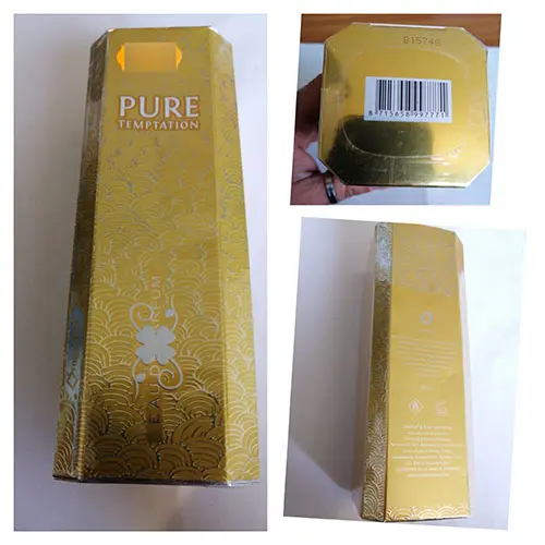 Foto dell’avviso ufficiale: OMERTA® &amp; PURE TEMPTATION PURE TEMPTATION Profumo — rischio: Rischio chimico