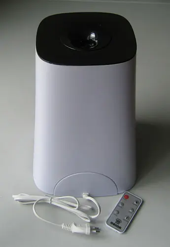 Foto aus der offiziellen Meldung: Orion Ultrasonic humidifier / Ultrahagos párásító Luftbefeuchter — Risiko: Mikrobiologisches Risiko