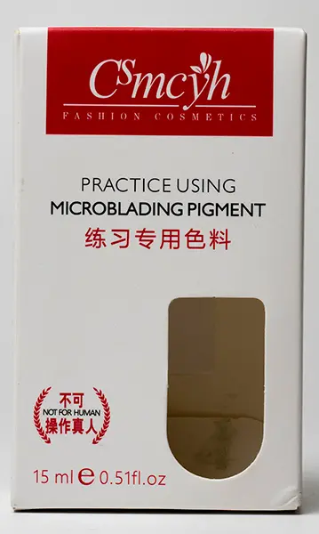 Foto do aviso oficial: Csmcyh / csmc microblading pigment Tinta de tatuagem — risco: Químico