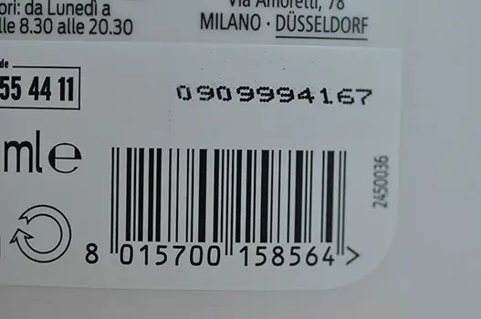 Foto dell’avviso ufficiale: Schwarzkopf Palette Balsamo per capelli — rischio: Rischio chimico