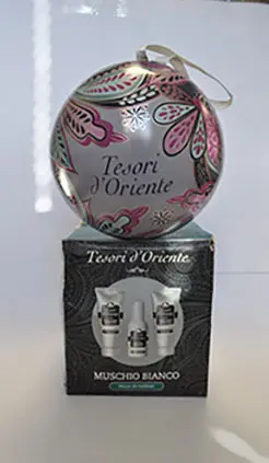 Photo de l’avis officiel: Tesori d'Oriente PALLA DI NATALE Ensemble de beauté — risque: Risque chimique