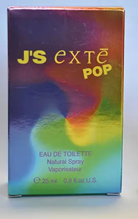 Photo de l’avis officiel: J's exte pop J's exte pop Eau de toilette — risque: Risque chimique
