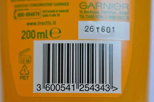 Foto dell’avviso ufficiale: Garnier Fructis Balsamo per capelli — rischio: Rischio chimico