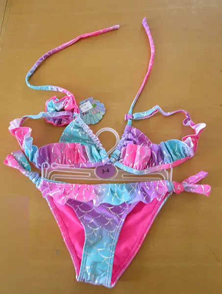 Photo de l’avis officiel: YES DO KIDS Bikini pour enfants — risque: Blessures (A12/01570/23)