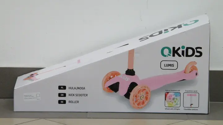 Photo de l’avis officiel: QKIDS HULAJNOGA / KICK SCOOTER / ROLLER Scooter de jouets — risque: Blessures