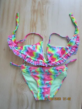 Photo de l’avis officiel: YES DO KIDS Bikini pour enfants — risque: Blessures (A12/01632/23)