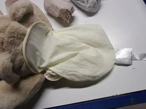 Foto aus der offiziellen Meldung: Lulu Castagnette Kinderrucksack — Risiko: Ersticken