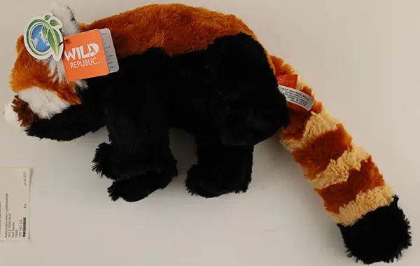 Photo de l’avis officiel: Wild Republic Red panda Jouet en peluche — risque: Étouffement