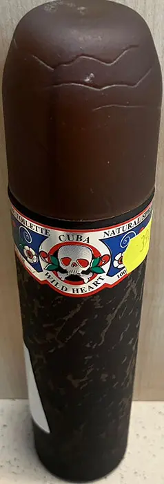 Photo de l’avis officiel: Cuba Wild Heart eau de toilette for men — risque: Risque chimique