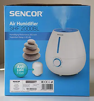 Photo from the official notice: Sencor Air humidifier — microbiological risk