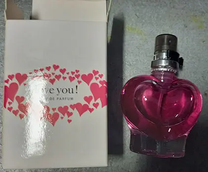 Photo de l’avis officiel: REAL TIME Love you! EAU DE PARFUM — risque: Risque chimique