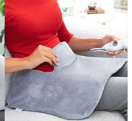 Photo de l’avis officiel: INNOVA GOODS Coussin chauffant électrique — risque: Brûlures & Incendie