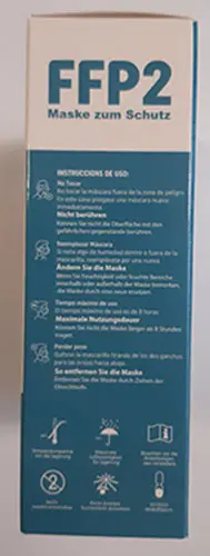 Foto aus der offiziellen Meldung: Barbeador Mascarilla Protectora Infantil BARBEADOR MAX-02 Partikelfiltermaske für Kinder — Risiko: Gesundheitsrisiken/Sonstige