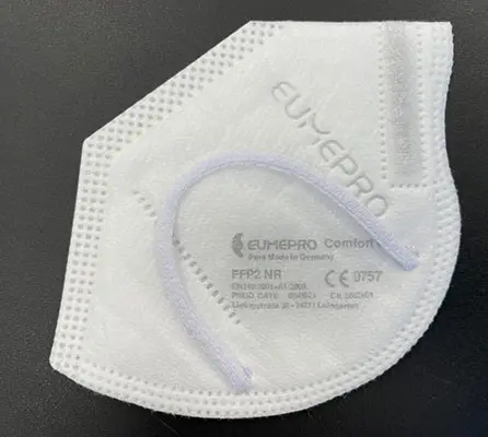 Photo de l’avis officiel: EUMEPRO Masque filtre à particules — risque: Risque microbiologique