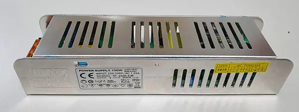 Photo de l’avis officiel: E-Light Power Supply 150W Alimentation électrique — risque: Choc électrique