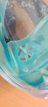 Photo from the official notice: Subea SUBEA Easybreath children's snorkel mask — suffocation risk