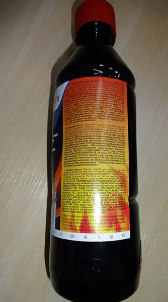 Foto dell’avviso ufficiale: Flammifera Flammable liquid Avviamento a fuoco liquido — rischio: Rischio chimico