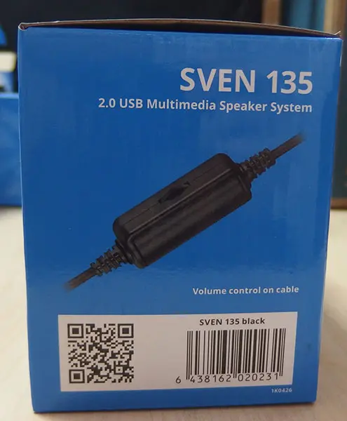 Foto uit de officiële melding: SVEN 2.0 USB Multimedia Speaker System Luidsprekers — risico: Milieu
