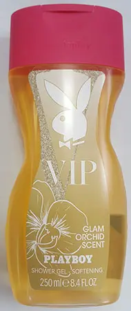 Photo de l’avis officiel: Playboy VIP Softening shower gel Gel douche — risque: Risque chimique