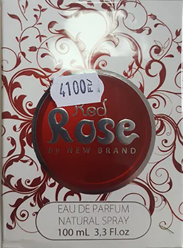Photo de l’avis officiel: New Brand Red Rose for women Parfum — risque: Risque chimique