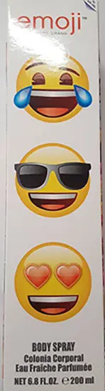 Photo de l’avis officiel: AIR-VAL Emoji testpermet Pulvérisation corporelle — risque: Risque chimique