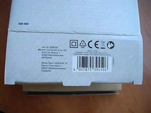 Foto do aviso oficial: LUX TOOLS Ferro de soldar — risco: Choque elétrico