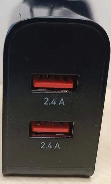 Photo de l’avis officiel: REINSTON Chargeur USB — risque: Choc électrique & Incendie