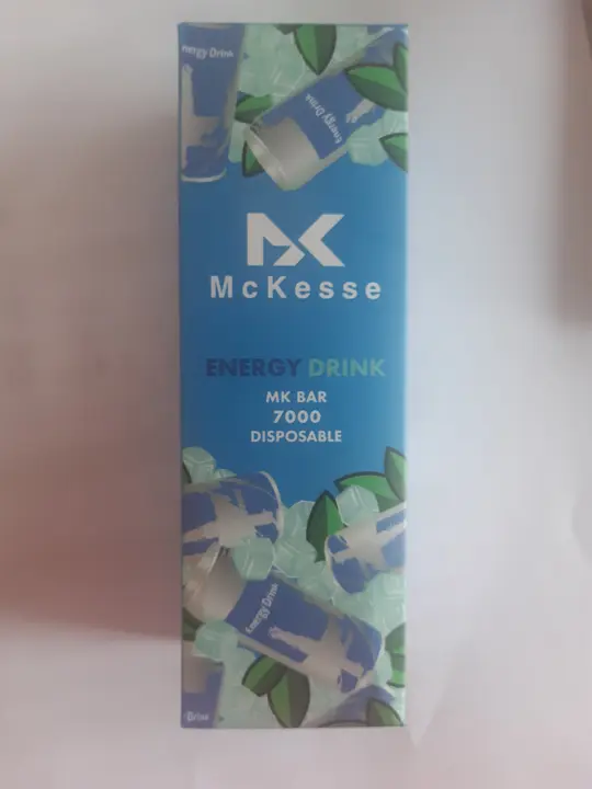 Photo de l’avis officiel: McKesse MK Bar 7000 Disposable Cigarette électronique jetable — risque: Risque chimique (A12/01641/23)
