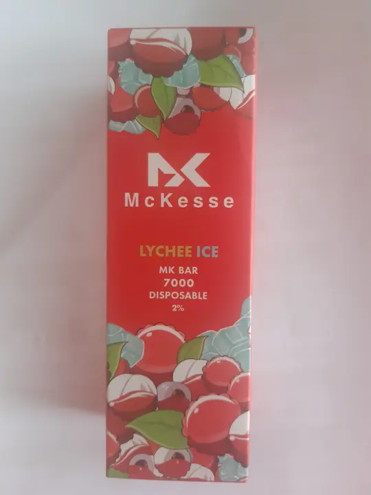 Photo de l’avis officiel: McKesse MK Bar 7000 Disposable Cigarette électronique jetable — risque: Risque chimique (A12/01641/23)