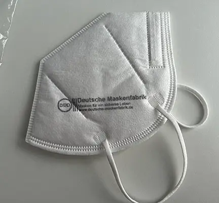 Photo from the official notice: Deutsche Maskenfabrik Cureface FFP2 Medi Pro Mask NR B2 particle filter mask — health risk
