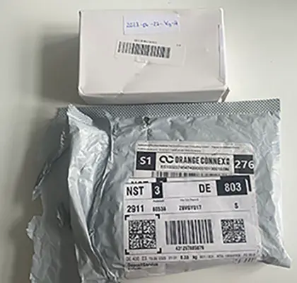 Photo from the official notice: Water electrolysis device — electric shock risk