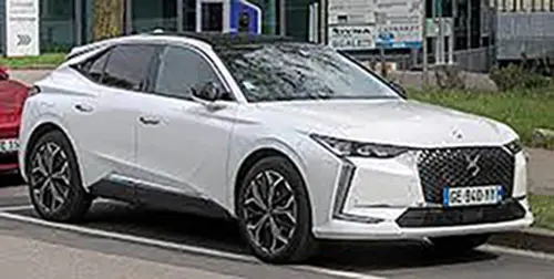 Foto uit de officiële melding: DS DS3 Crossback, DS4, DS7 Crossback Personenauto — risico: Milieu