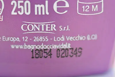 Photo de l’avis officiel: Vidal Vidal doccia schiuma Mousse de douche — risque: Risque chimique (A12/01973/23)
