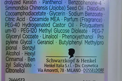 Foto dell’avviso ufficiale: Schwarzkopf Shampoo capelli — rischio: Rischio chimico