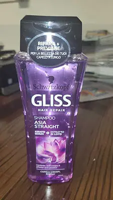Photo de l’avis officiel: TESTANERA Gliss Hair repair con Keratina liquida Shampooing — risque: Risque chimique