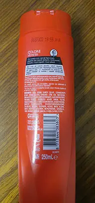 Photo de l’avis officiel: Sunsilk Shampoo colore vibrante Shampooing — risque: Risque chimique