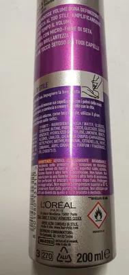 Foto dell’avviso ufficiale: L'OREAL PARIS Studio Line Mousse per capelli — rischio: Rischio chimico