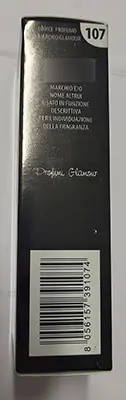 Photo de l’avis officiel: profumi Glamour Man Black Eau de toilette — risque: Risque chimique